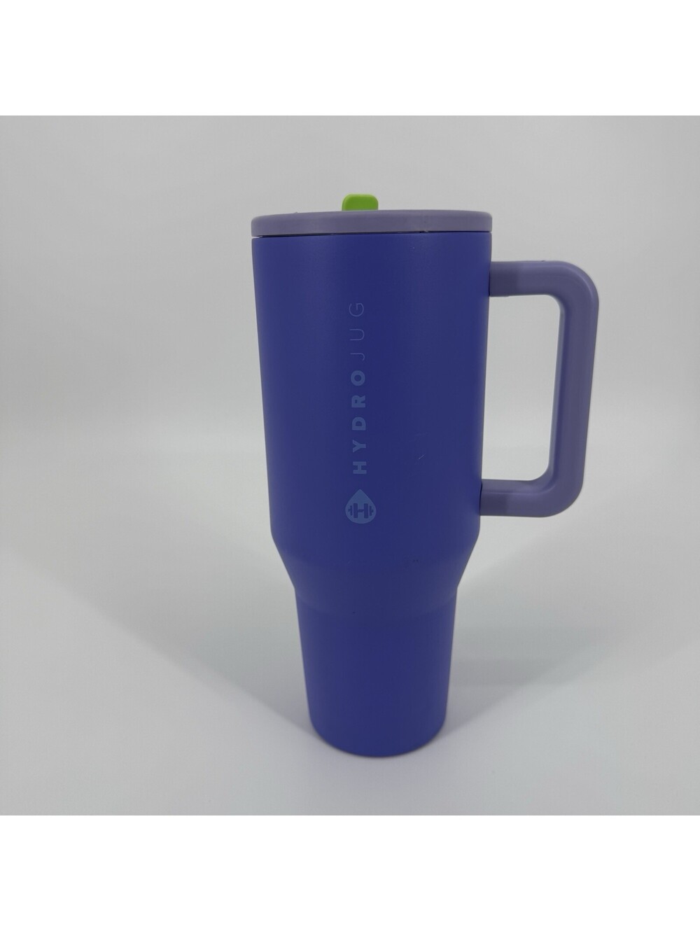 Hydrojug Traveler 40 Oz Lime Rickey Purple Water Bottle With Handle & Flip Straw